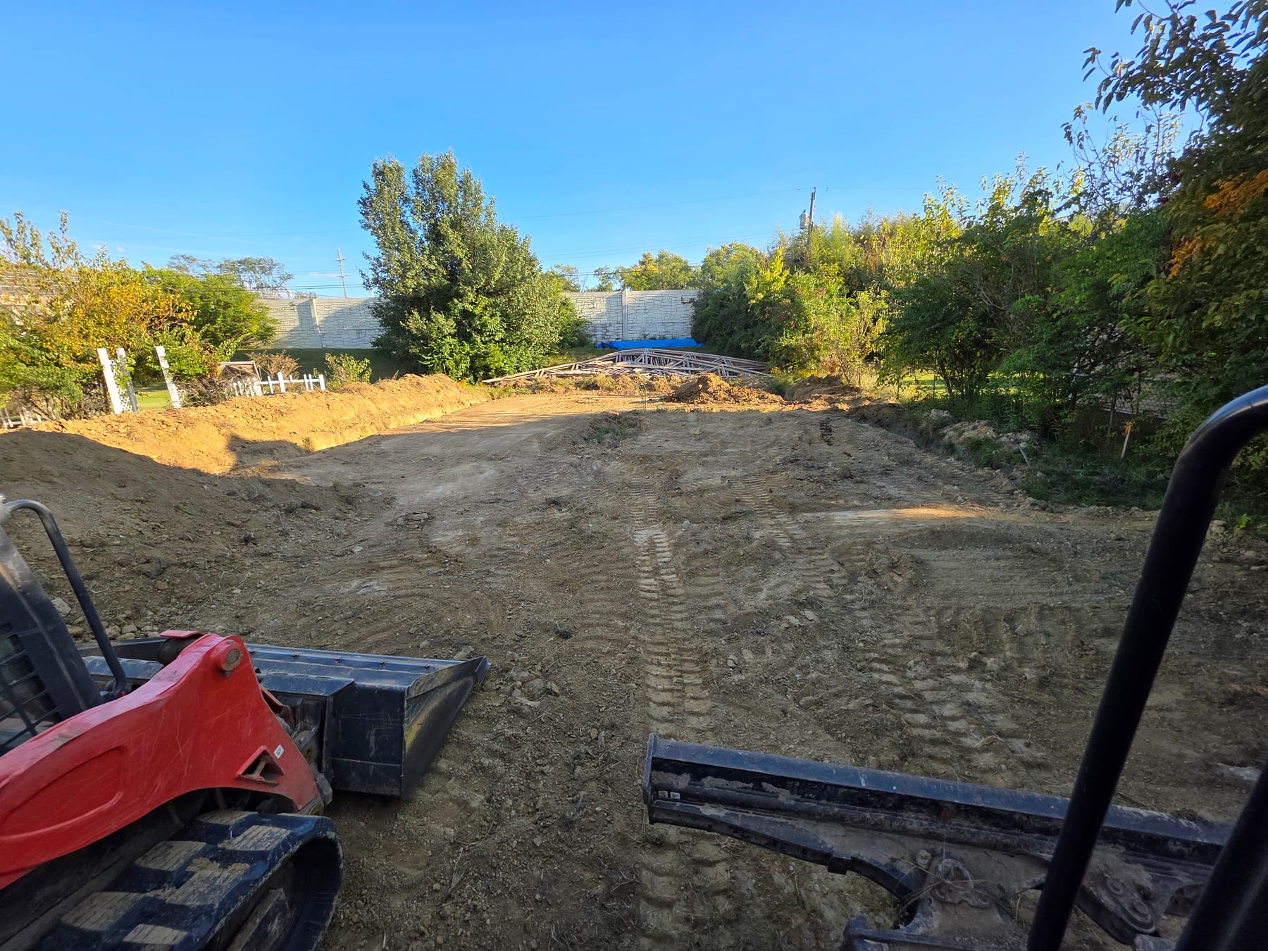 Cleared work area after K4 opened the lot